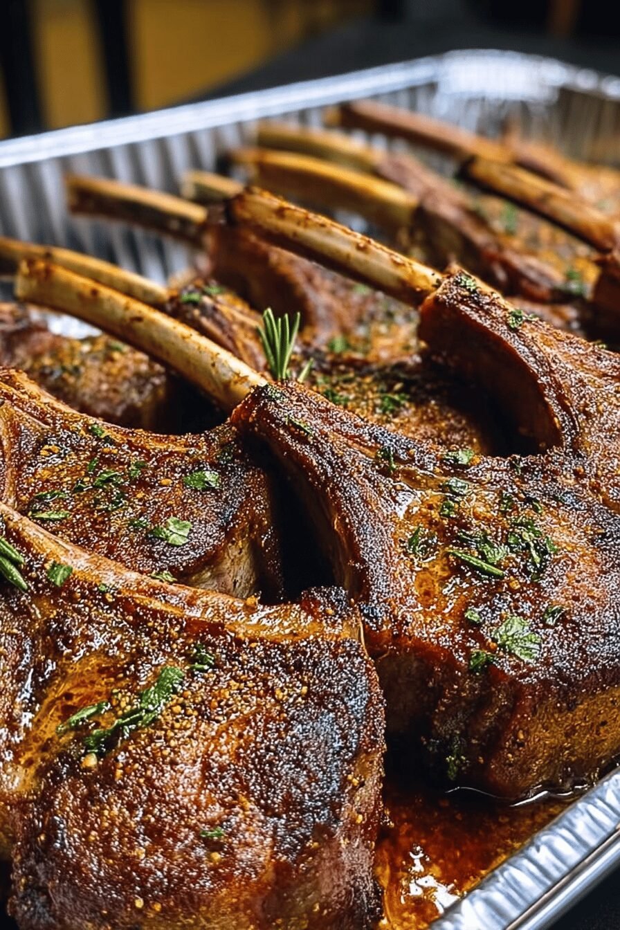 Grilled Lamb Chops Recipe With Garlic And Rosemary Flavor