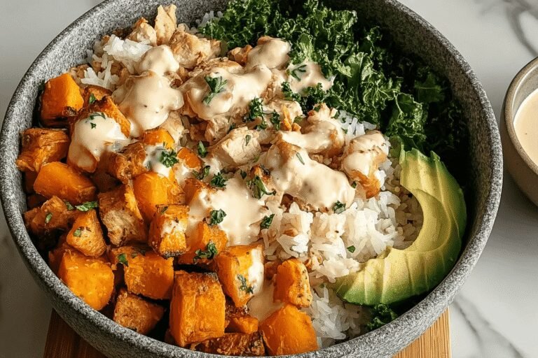 Healthy Chicken Sweet Potato Rice Bowl 66.Png