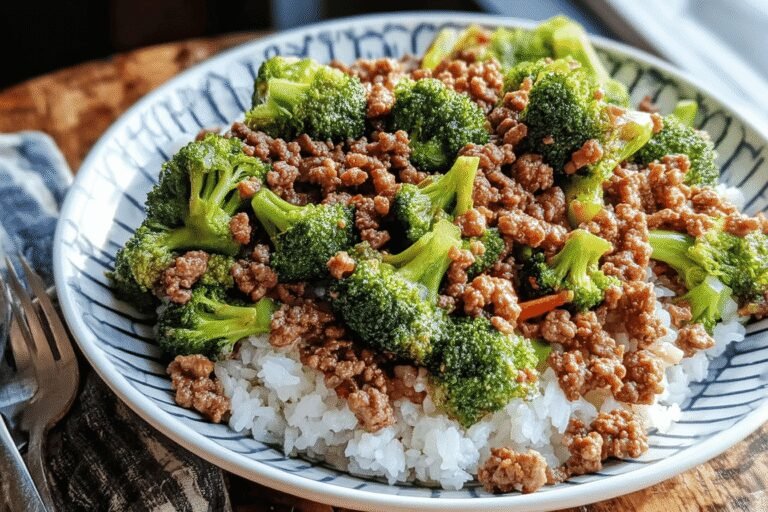 Honey Garlic Ground Beef Stir Fry 82.Png
