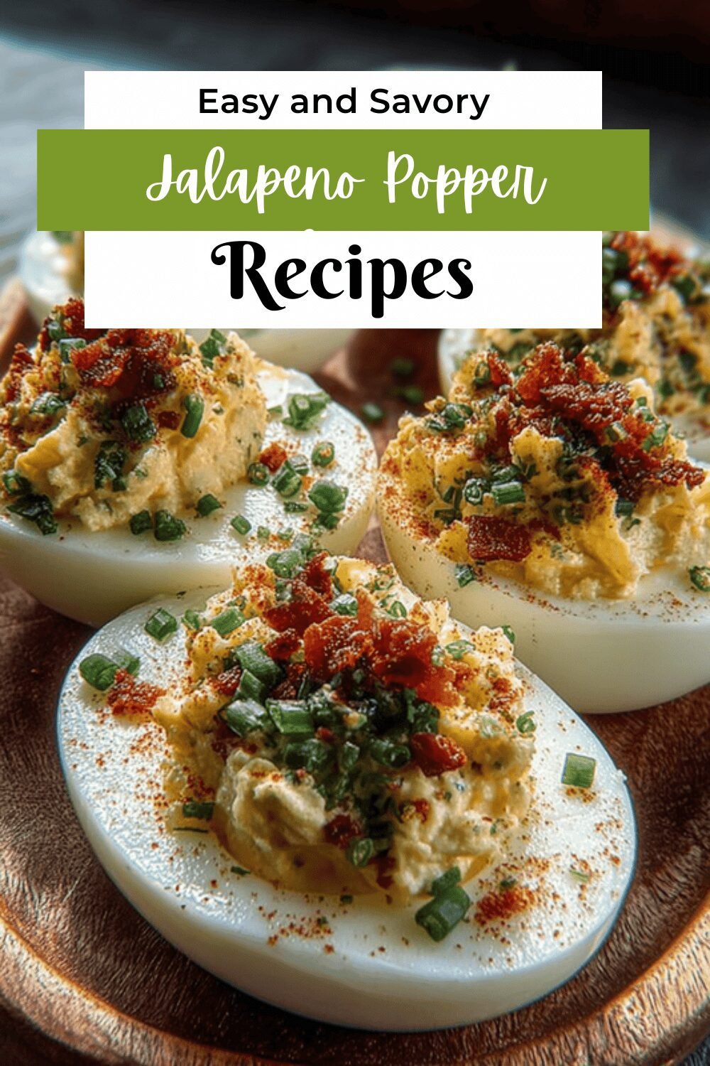 Jalapeno Popper Deviled Eggs
