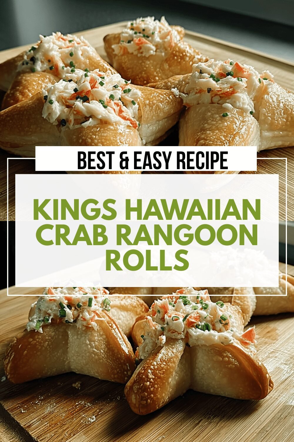 Crab Rangoon Rolls With Cream Cheese And Savory Garlic Butter 6 Kings Hawaiian Crab Rangoon Rolls