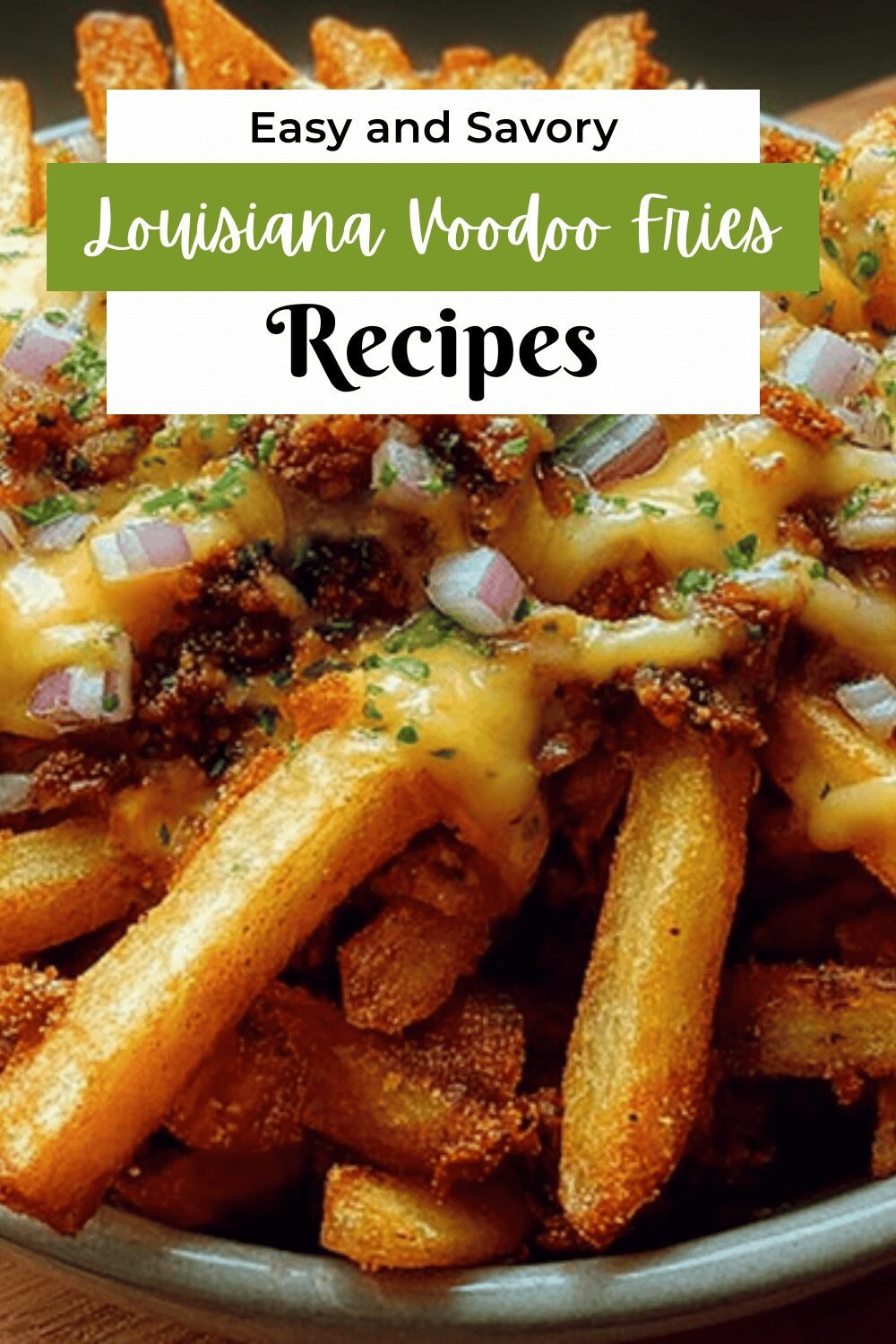 Louisiana Voodoo Fries Recipe With Cajun Spices And Garlic Sauce 7 Louisiana Voodoo Fries