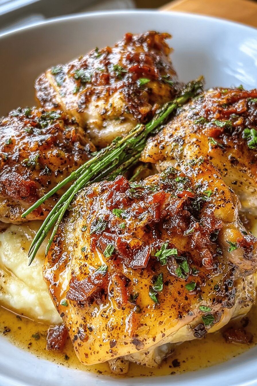 Marry Me Chicken Thighs