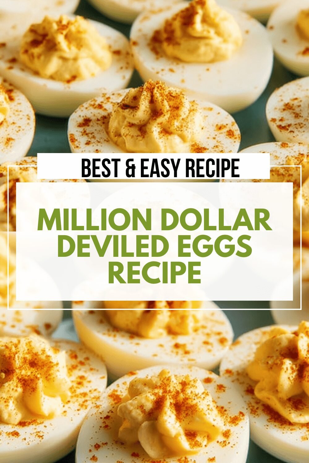Million Dollar Deviled Eggs Recipe