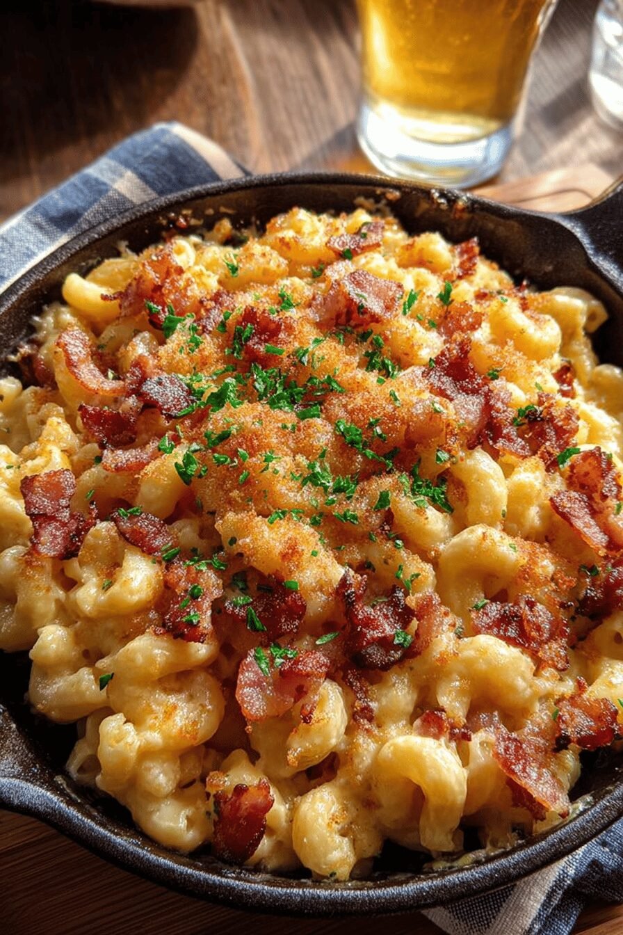 Oktoberfest Bacon Beer Mac
