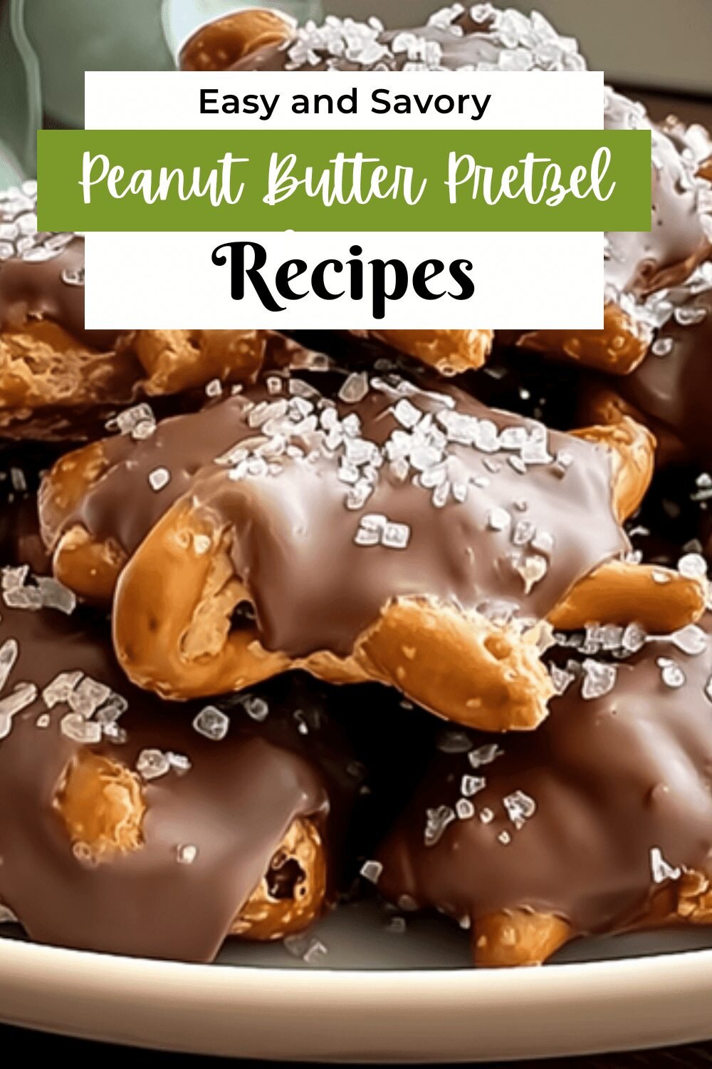 Peanut Butter Pretzel Clusters