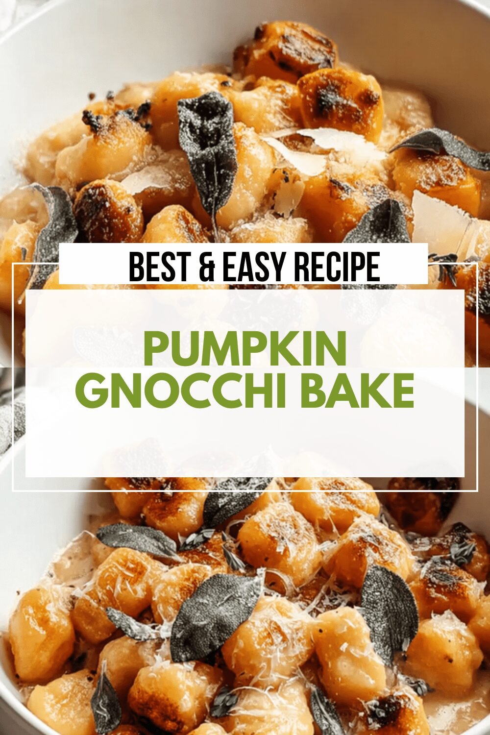 Pumpkin Gnocchi Bake Recipe With Creamy Sauce And Cheesy Topping 6 Pumpkin Gnocchi Bake