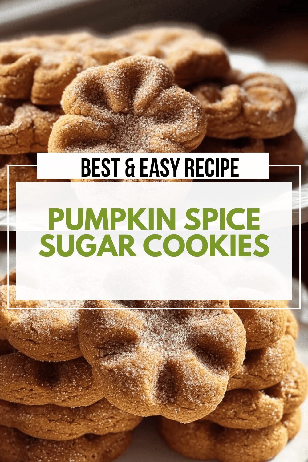 Pumpkin Sugar Cookie Recipe With Spiced Autumn Flavors 6 Pumpkin Spice Sugar Cookies