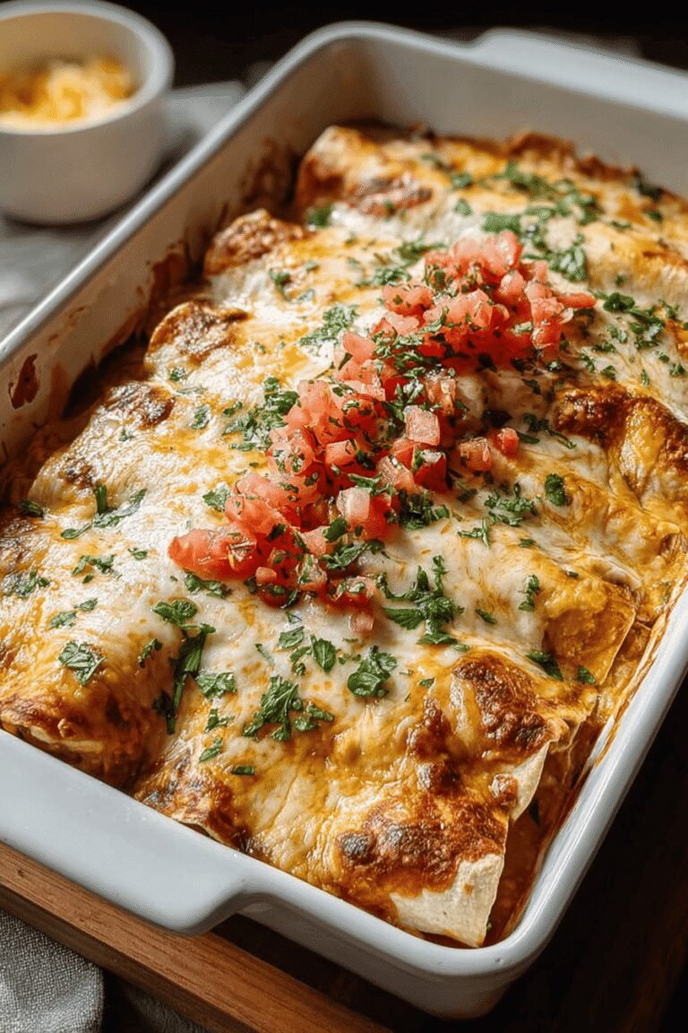 Queso Chicken Enchiladas Bake 97.Png