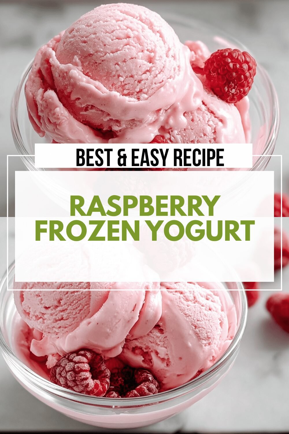 Raspberry Frozen Yogurt