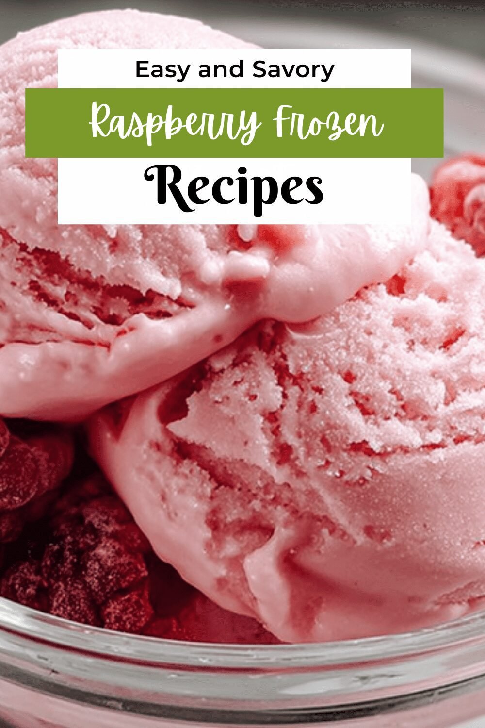 Raspberry Frozen Yogurt