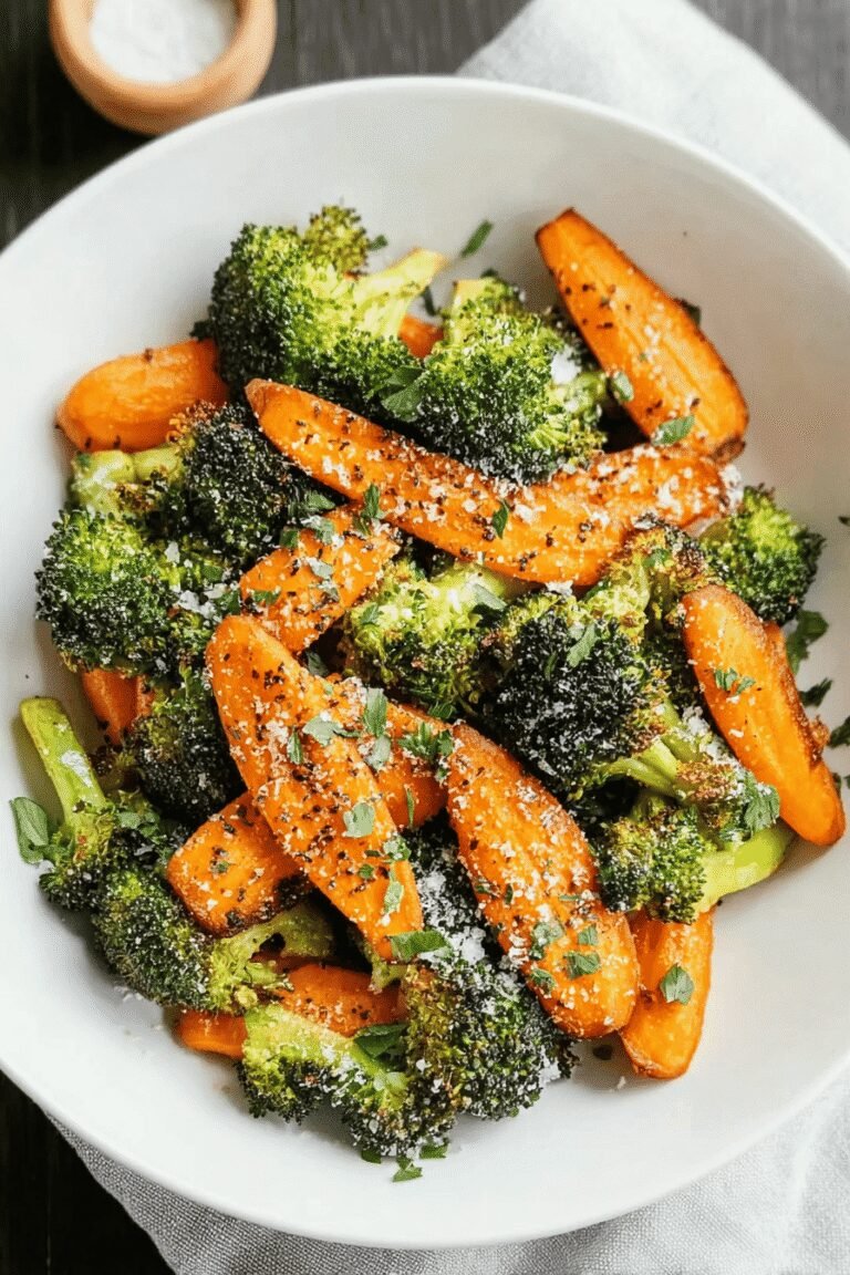 Roasted Broccoli And Carrots 7.Png