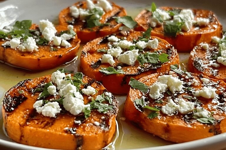 Roasted Sweet Potato Rounds With Honey Feta 22.Png