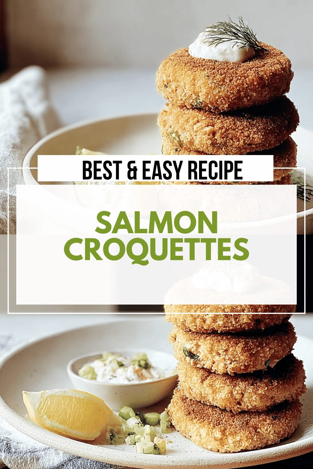 Easy Salmon Croquettes Recipe With Simple Ingredients And Quick Preparation 6 Salmon Croquettes