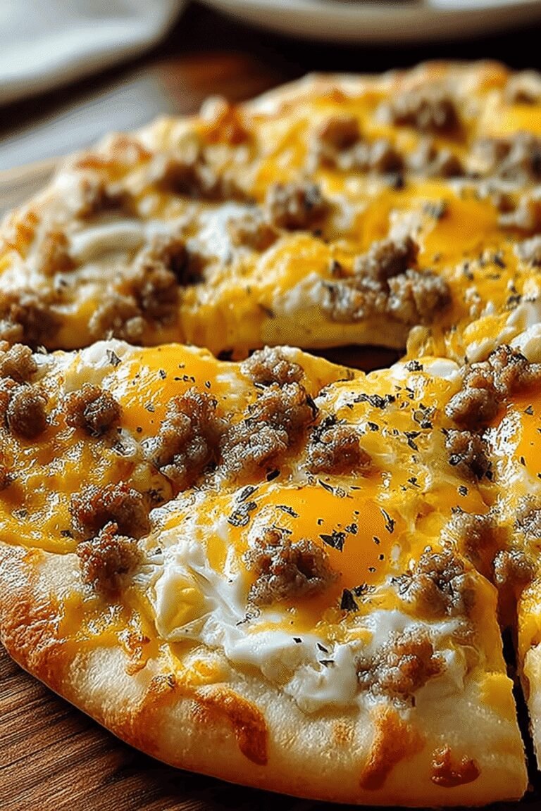Sausage Gravy Breakfast Pizza 67.Png