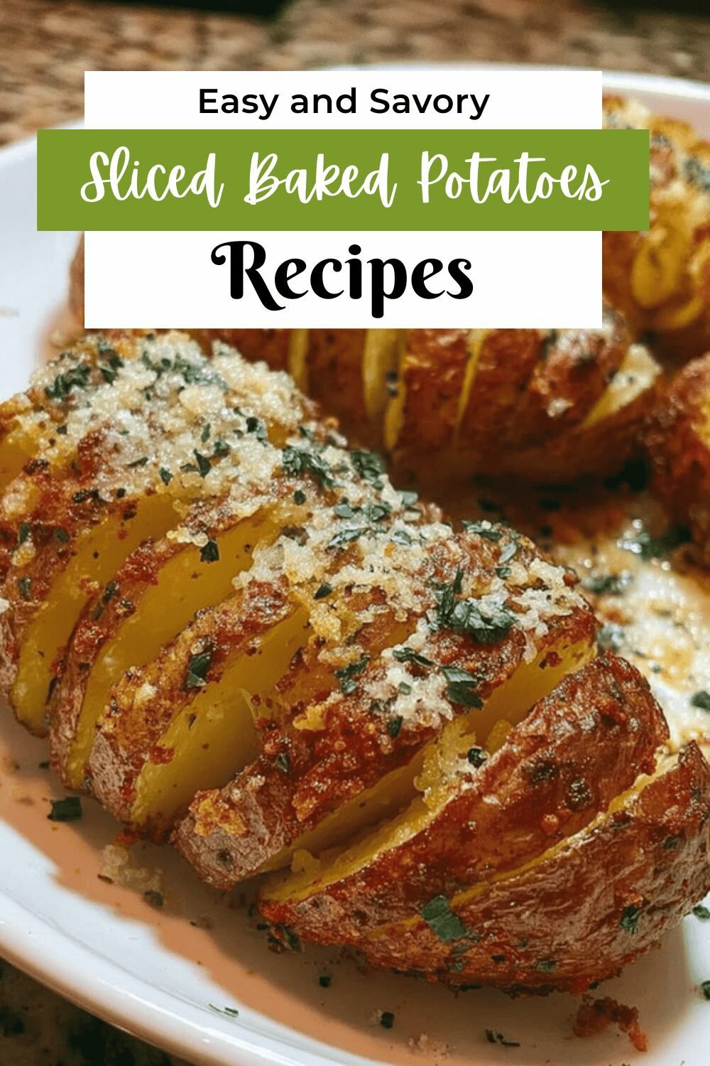 Sliced Baked Potatoes