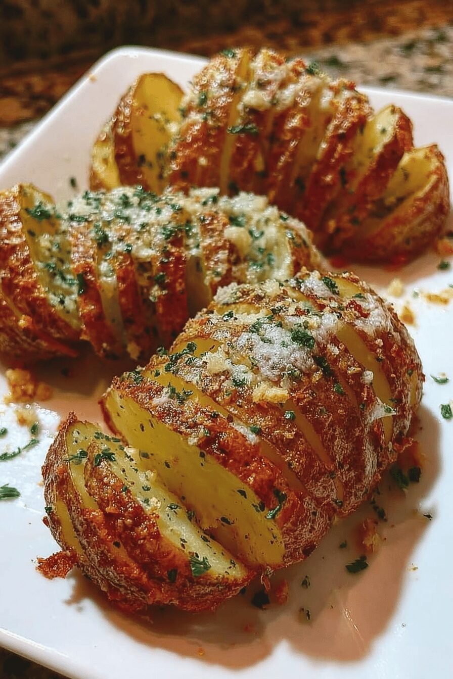 Sliced Baked Potatoes