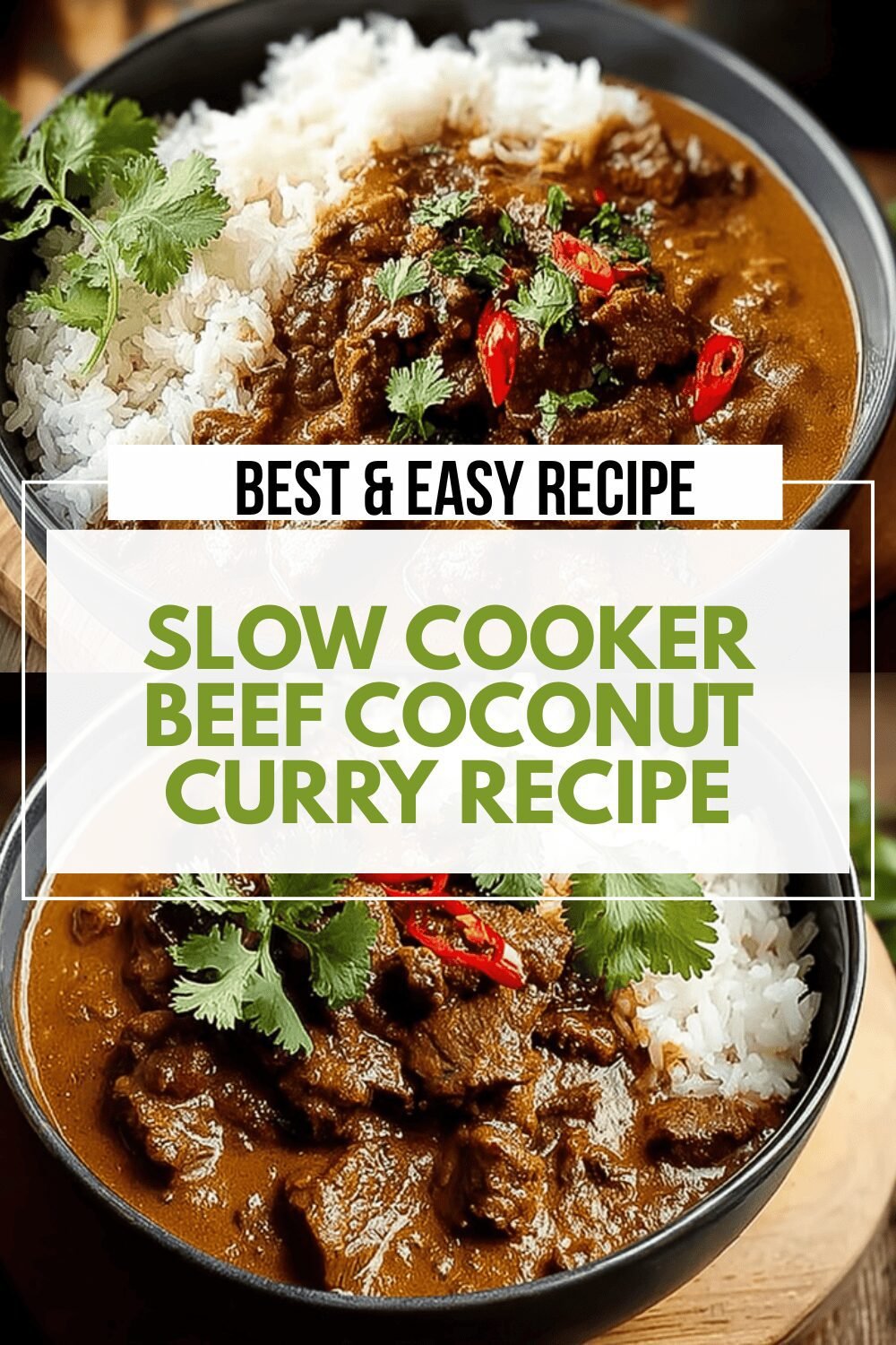 Slow Cooker Beef Coconut Curry Recipe