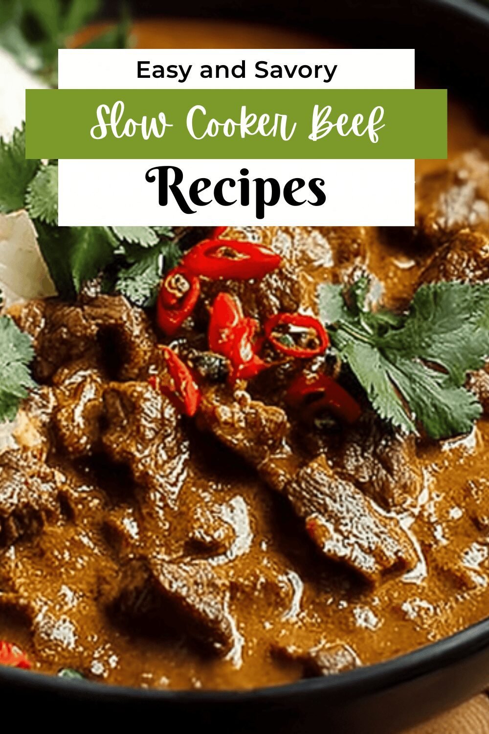 Slow Cooker Beef Coconut Curry Recipe