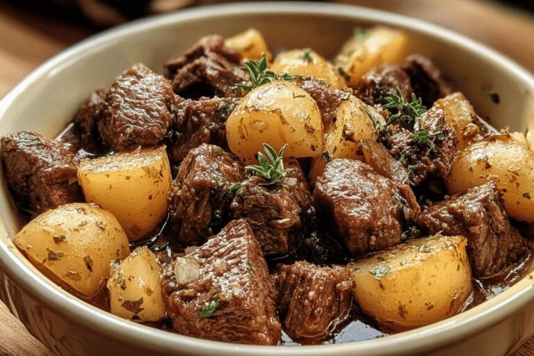 Slow Cooker Garlic Butter Beef Bites Potatoes 62.Png