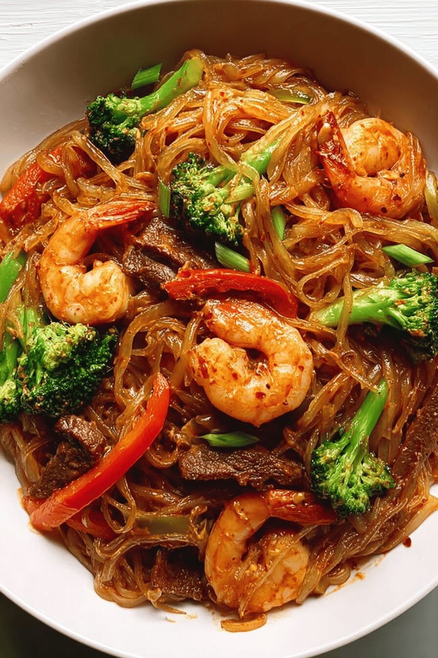 Spicy Peanut Chili Noodles