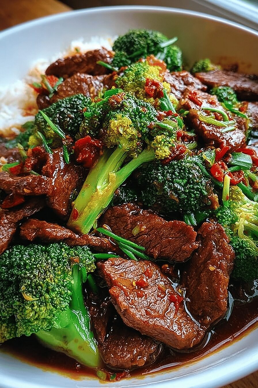 Steak Broccoli Chili Hoisin