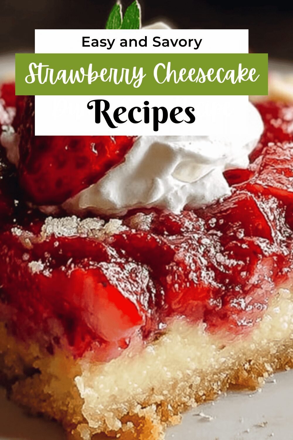 Strawberry Cheesecake Dump Cake Recipe For Easy Delicious Dessert 7 Strawberry Cheesecake Dump Cake Recipe