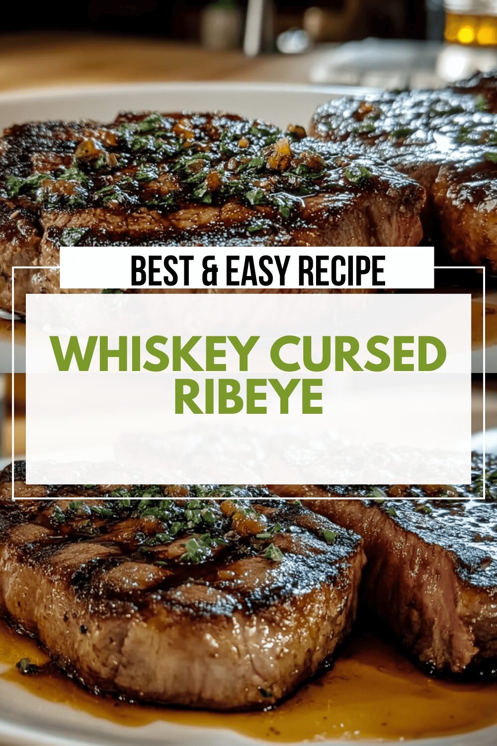 Whiskey Ribeye With Blackened Maple Glaze Recipe 6 Whiskey Cursed Ribeye