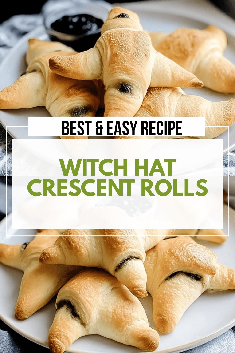 Halloween Witch Hat Calzones Recipe For Spooky Party Treats 6 Witch Hat Crescent Rolls