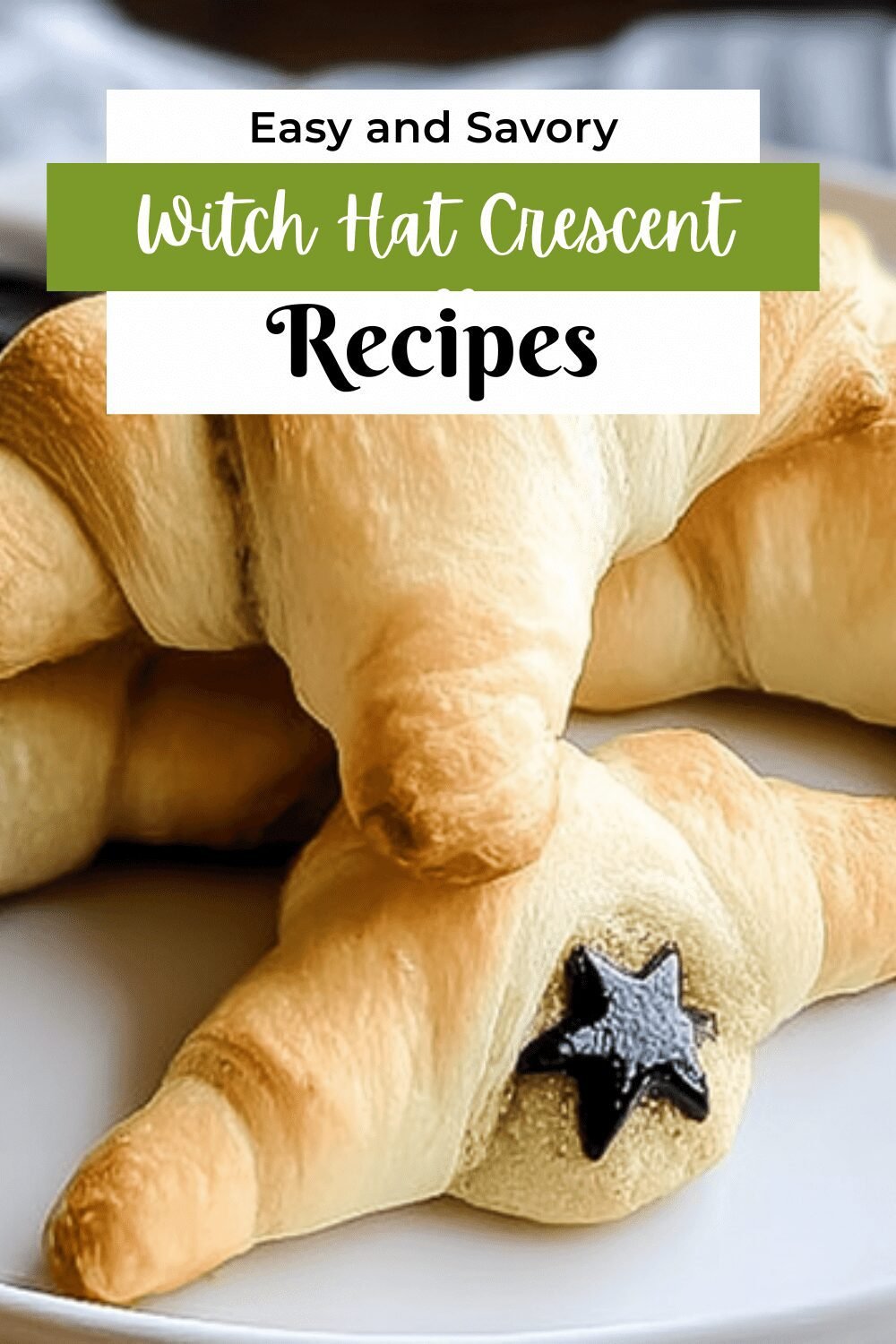 Halloween Witch Hat Calzones Recipe For Spooky Party Treats 7 Witch Hat Crescent Rolls