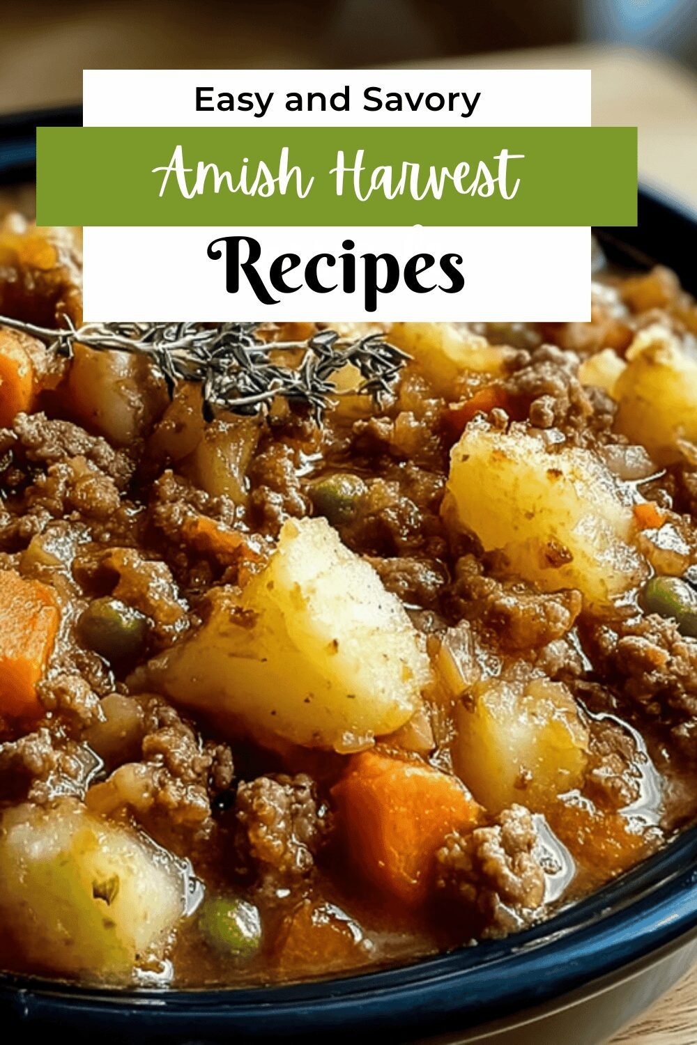 Amish Harvest Casserole Recipe With Seasonal Vegetables And Cheesy Topping 7 Amish Harvest Casserole