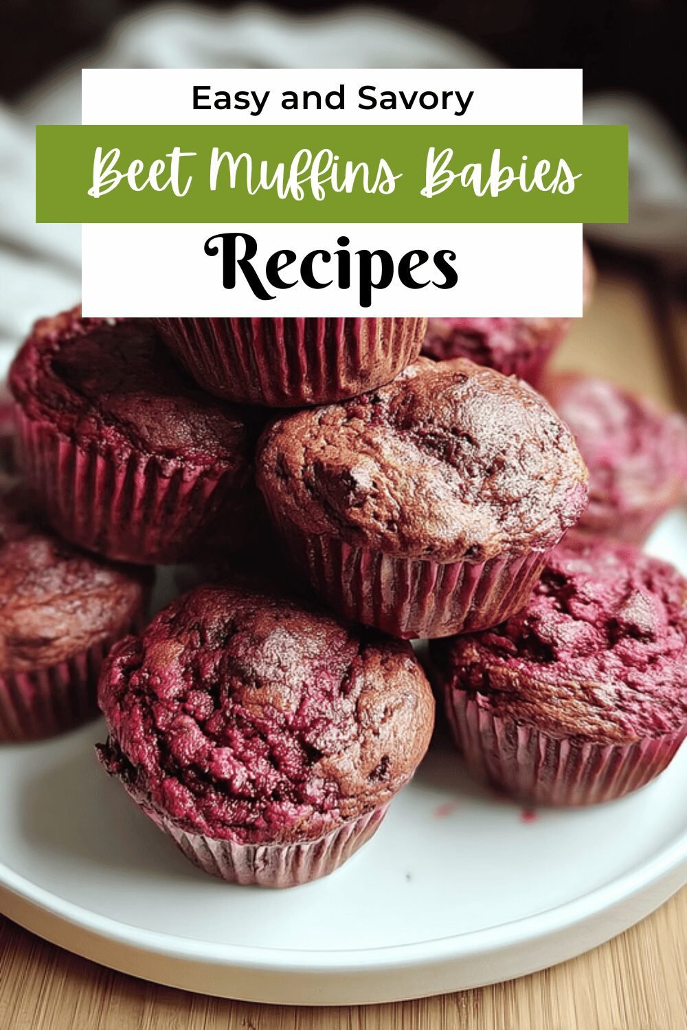 Healthy Beet Muffins Recipe Perfect For Babies And Toddlers 7 Beet Muffins Babies