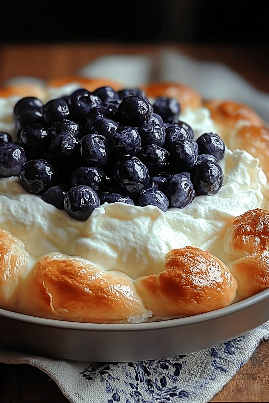 Fluffy Cottage Cheese Blueberry Cloud Bread Recipe 6 Blueberry Cottage Cheese Cloud