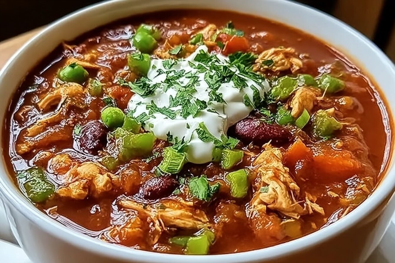 Slow Cooker Buffalo Chicken Chili Recipe With Bold Flavors 6 Buffalo Chicken Chili