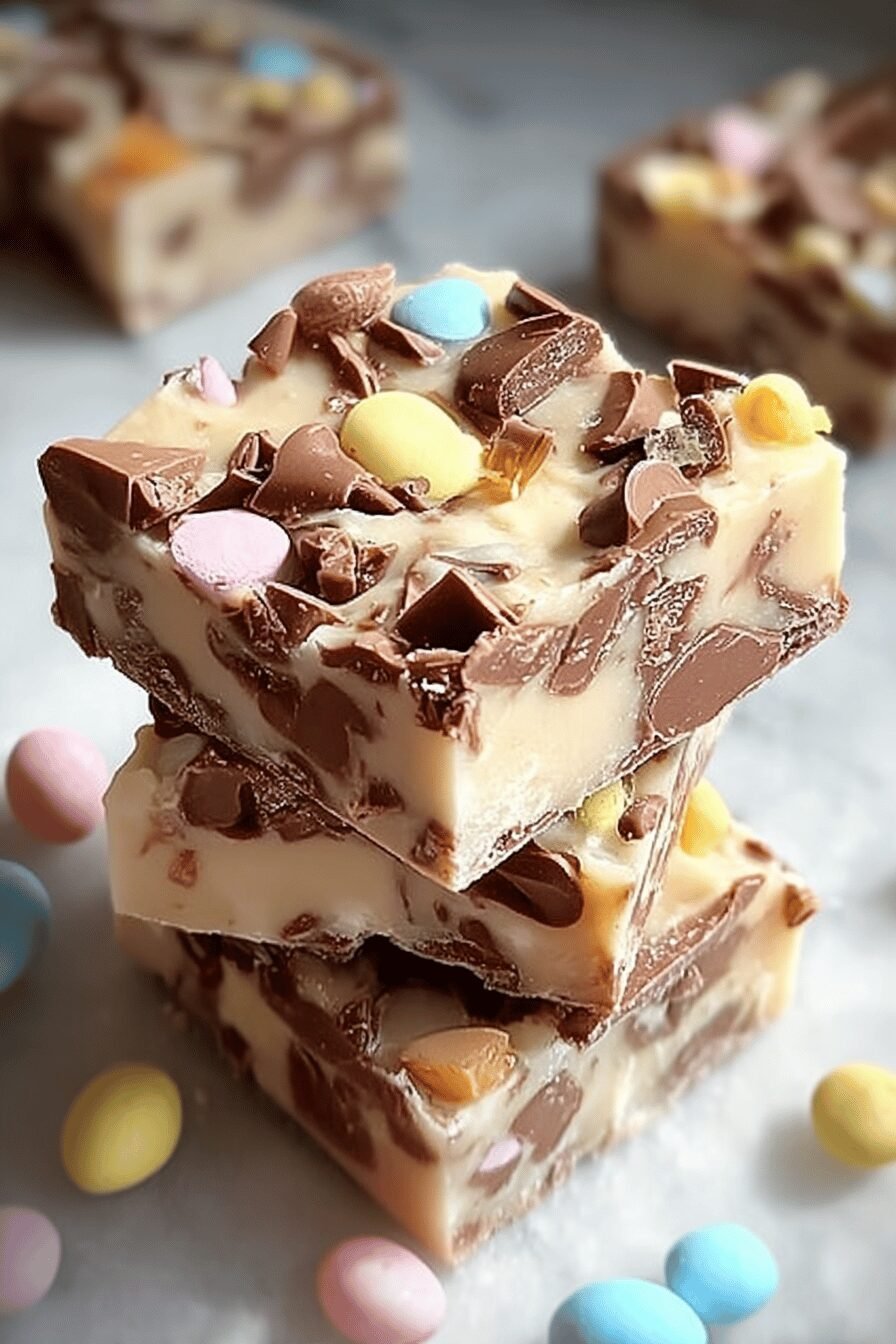 Cadbury Egg Fudge Recipe For Creamy And Delicious Treats 6 Cadbury Egg Fudge