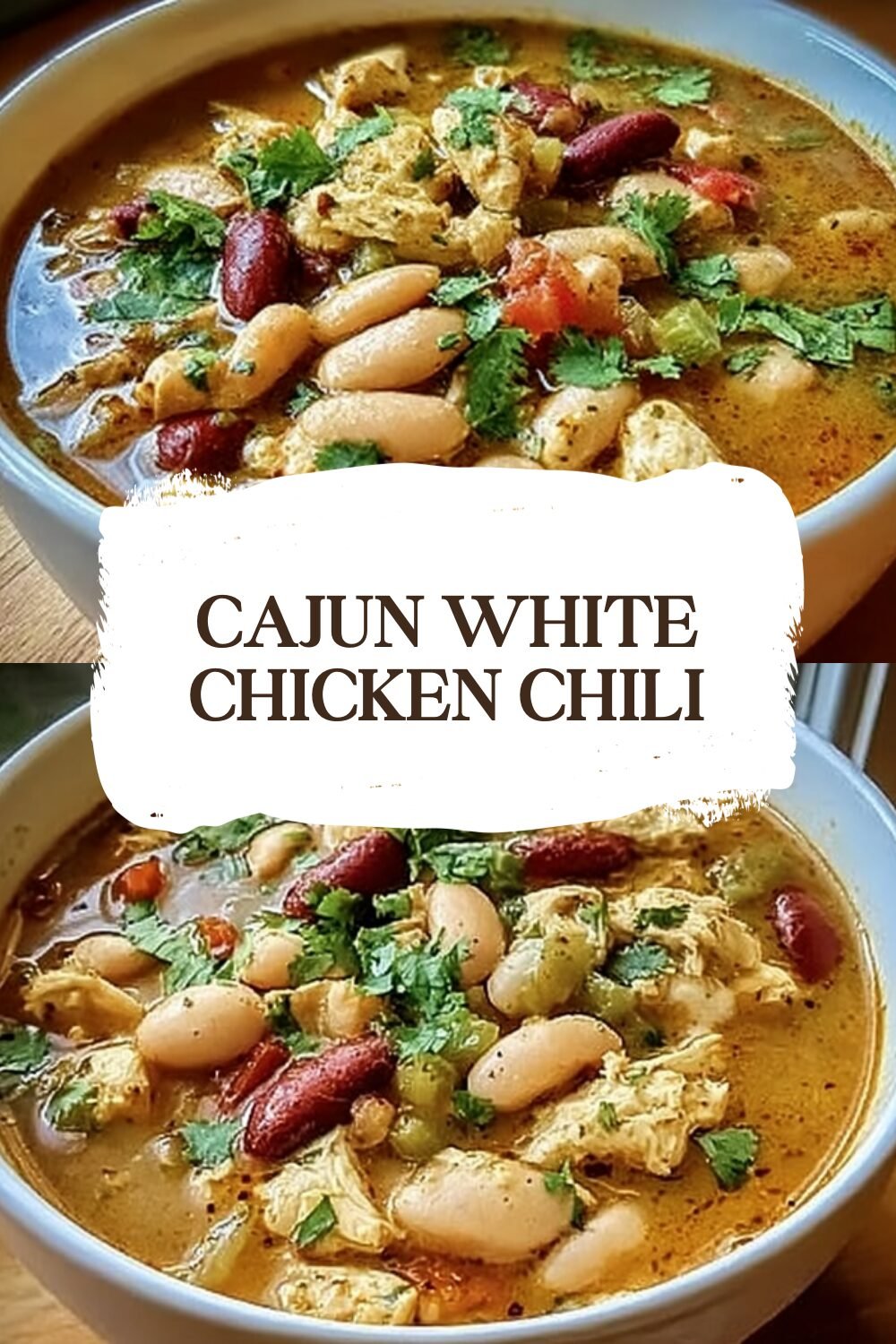 Cajun White Chicken Chili