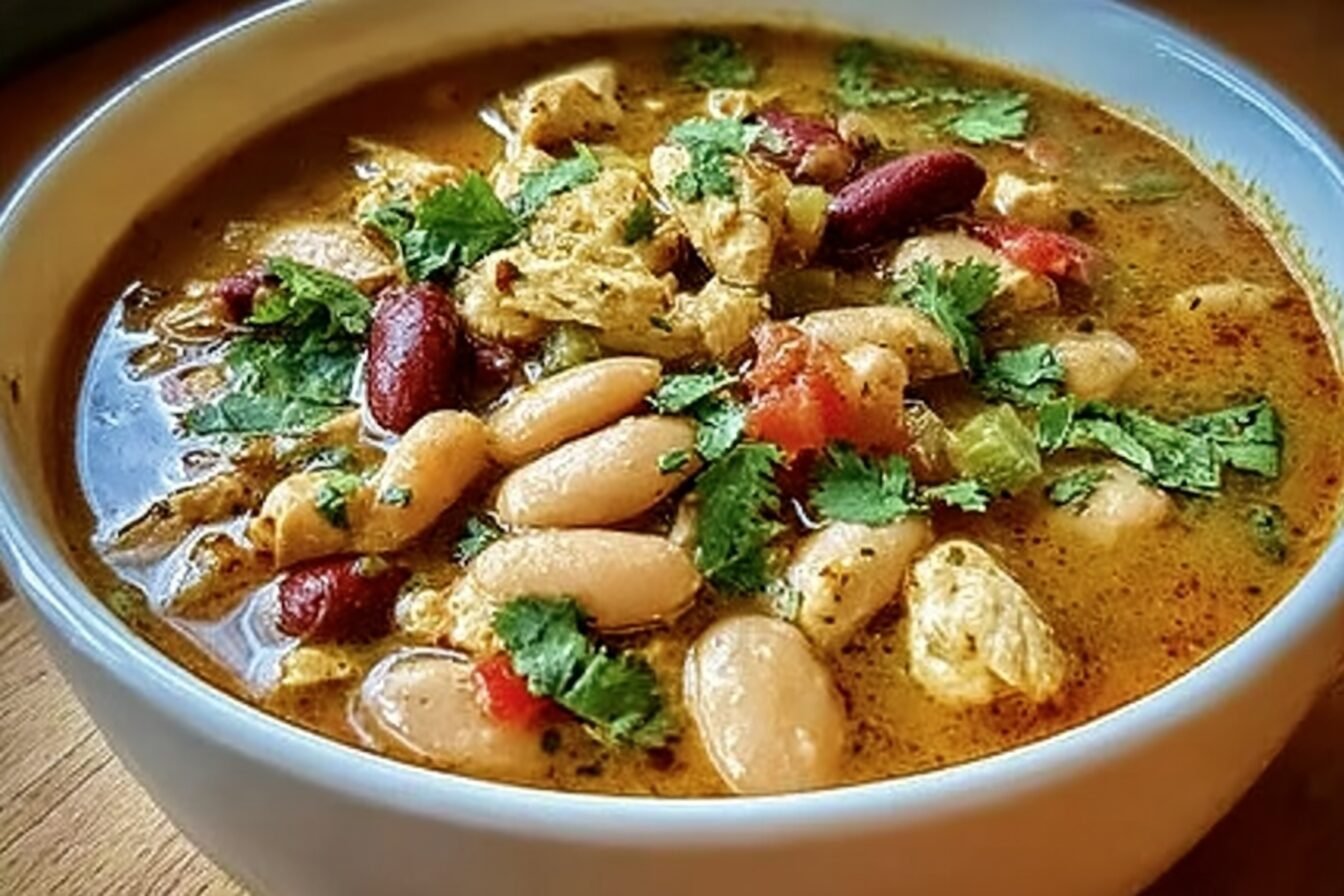 Cajun White Chicken Chili