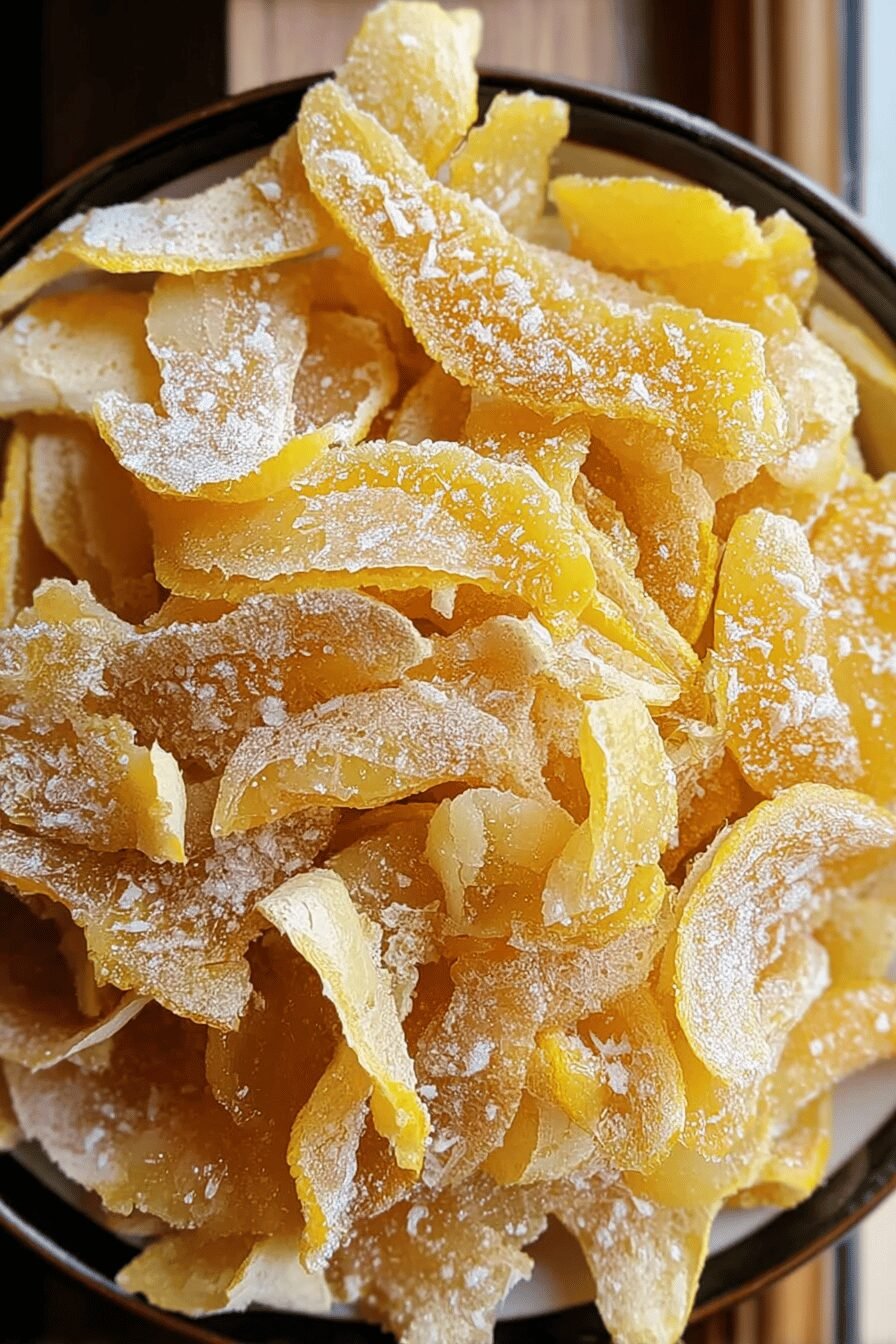 Candied Lemon Peel