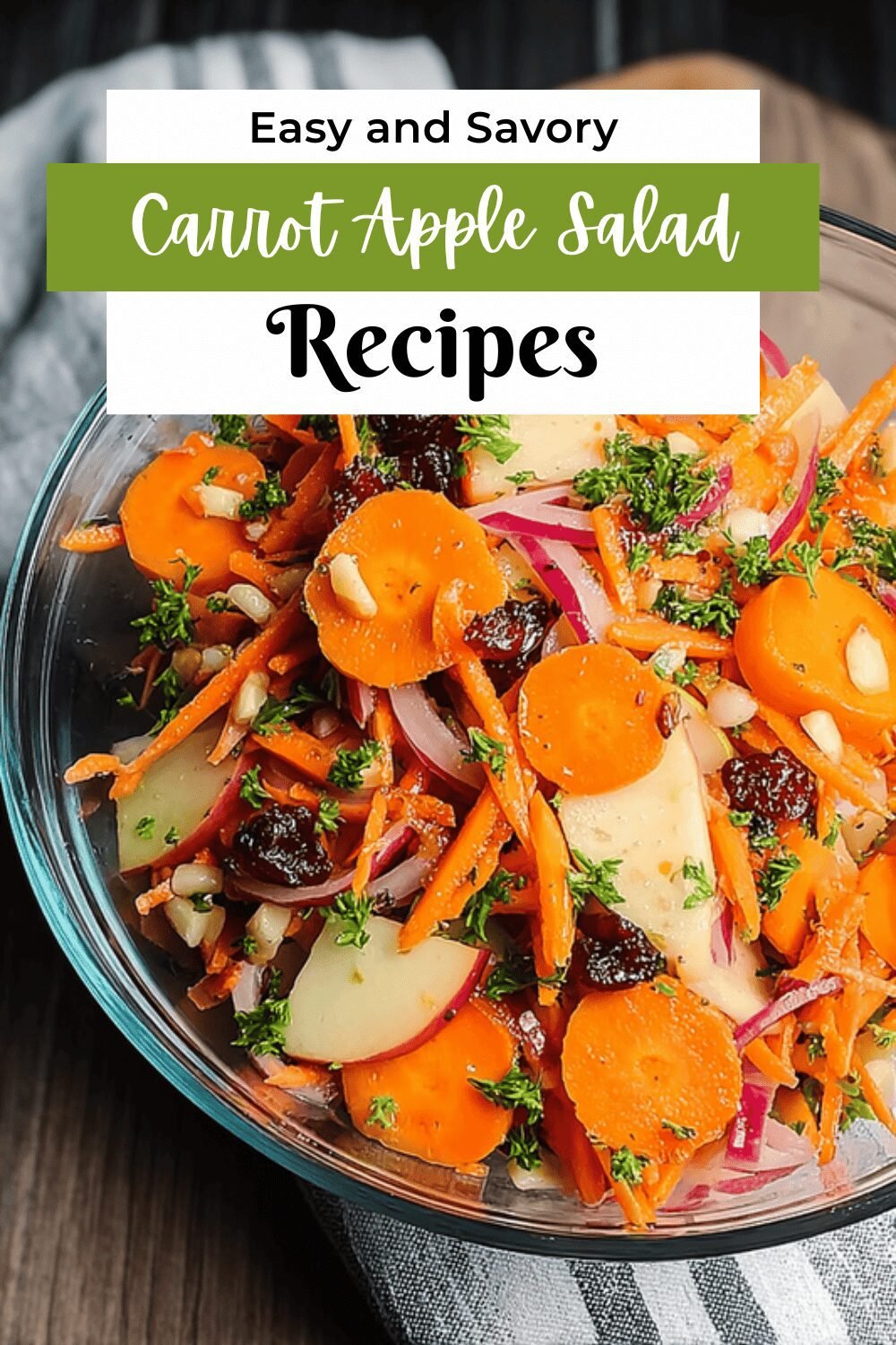 Carrot Apple Salad Recipe With Fresh Ingredients And Simple Dressing 7 Carrot Apple Salad