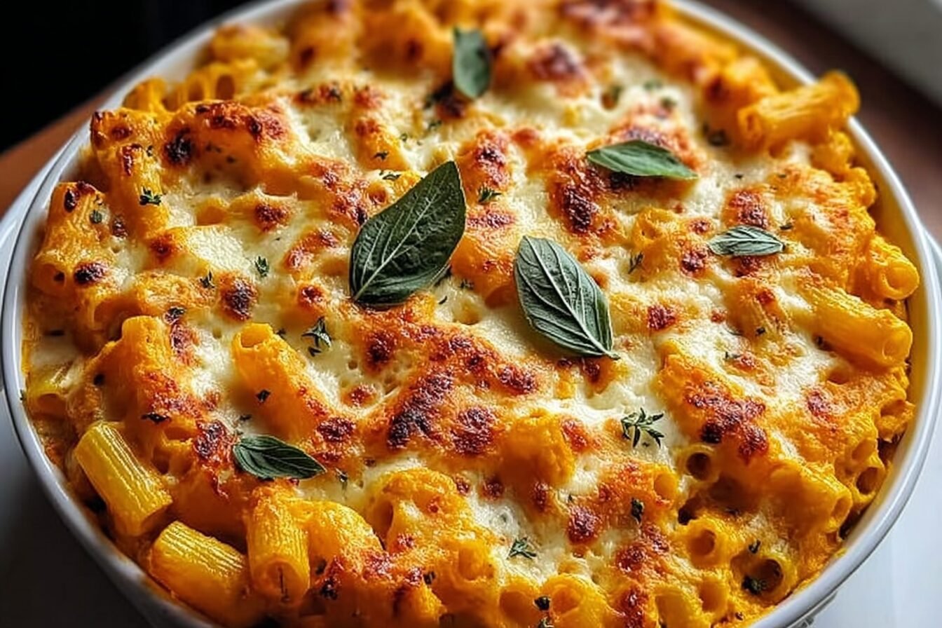 Cheesy Pumpkin Ricotta Pasta Bake Recipe For Cozy Fall Meals 6 Cheesy Pumpkin Ricotta Pasta Bake
