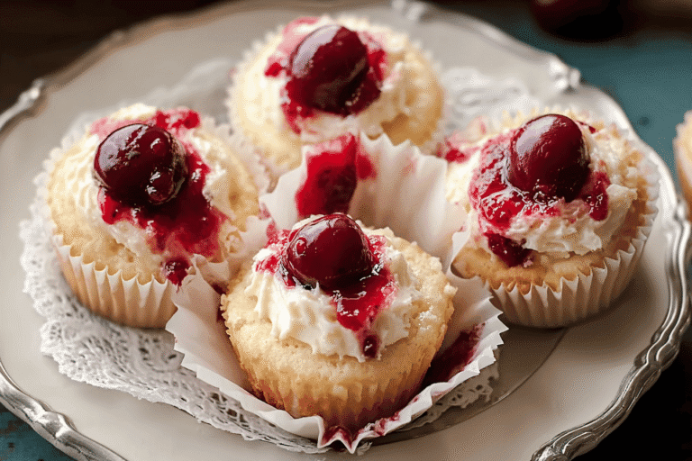 Cherry Cheesecake Cupcakes 98.Png