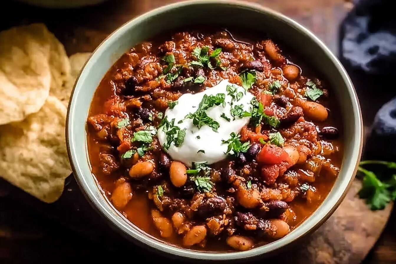Chipotle Bean Chili Recipe For Slow Cooker Healthy Meals 6 Chipotle Bean Chili