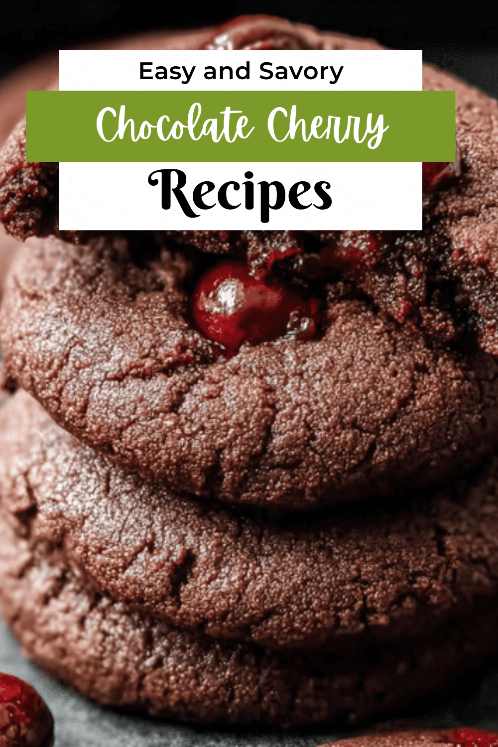 Triple Chocolate Cherry Cookies Recipe For Rich And Fruity Treats 7 Chocolate Cherry Cookies