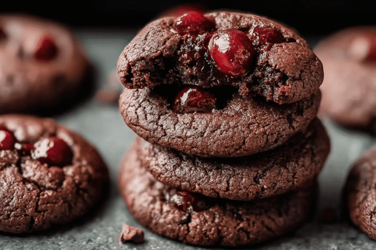 Chocolate Cherry Cookies 99.Png