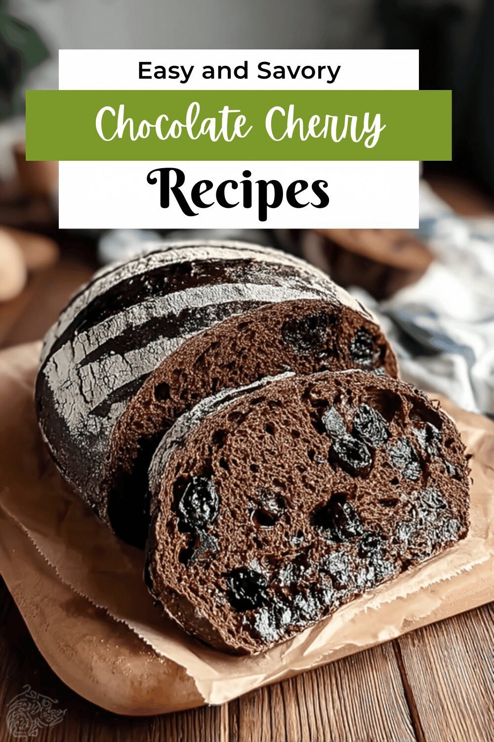Dark Chocolate Cherry Sourdough Bread Recipe With Rich Flavor 7 Chocolate Cherry Sourdough Bread