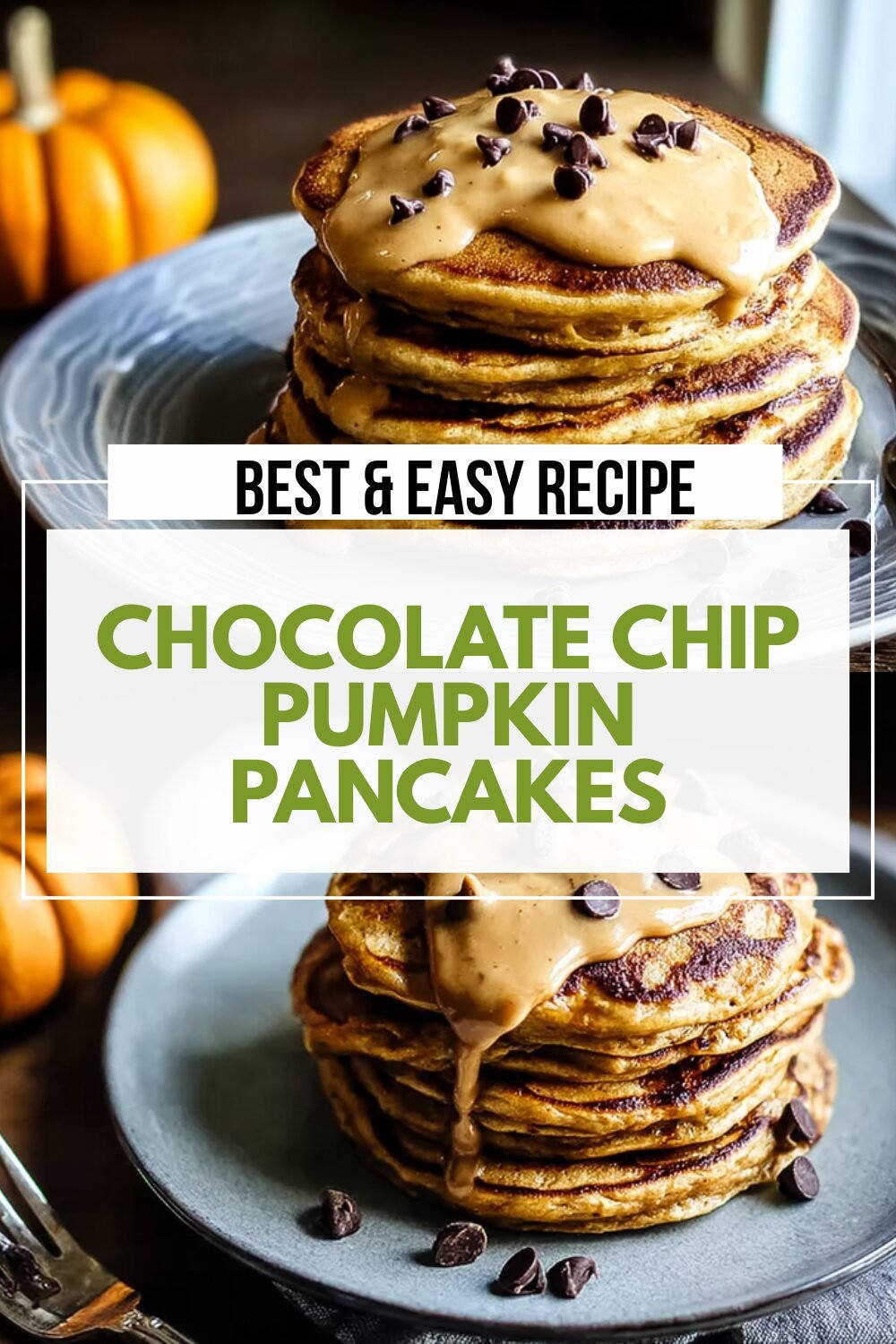 Chocolate Chip Pumpkin Pancakes