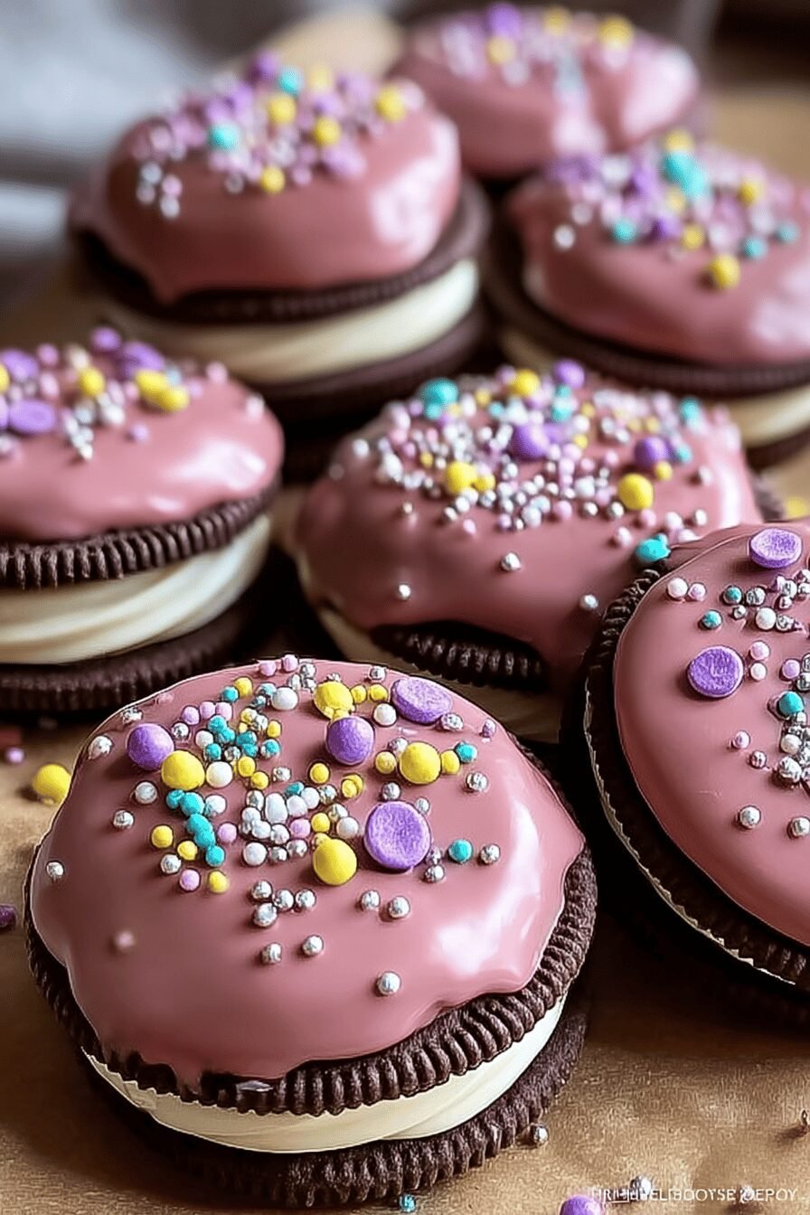 Easter Oreos Recipes For Festive, Colorful Treats 6 Chocolate Covered Easter Oreos