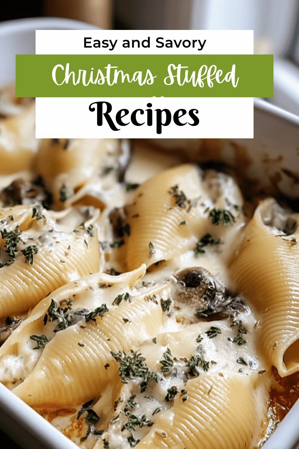 Christmas Stuffed Shells
