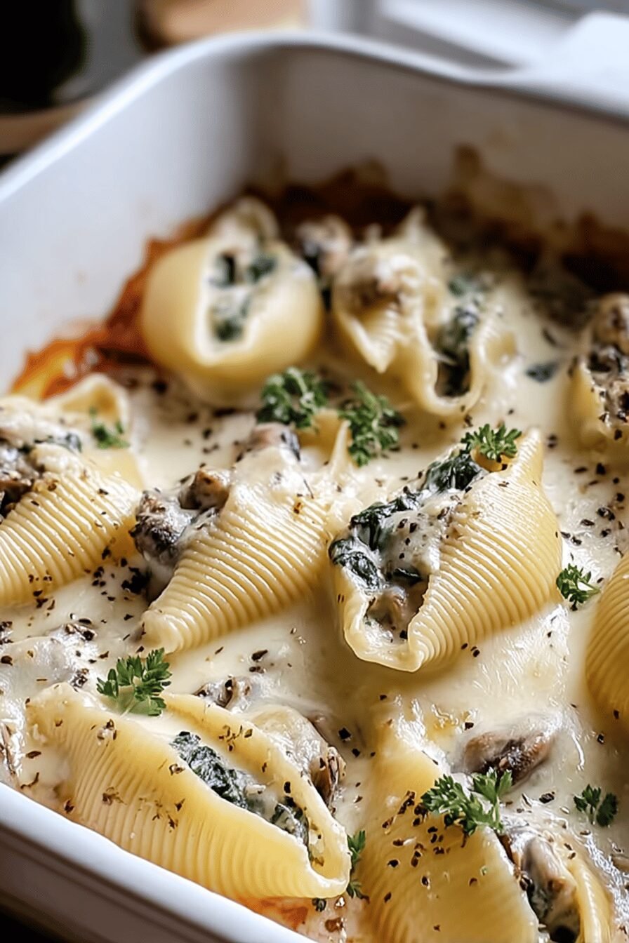 Christmas Stuffed Shells