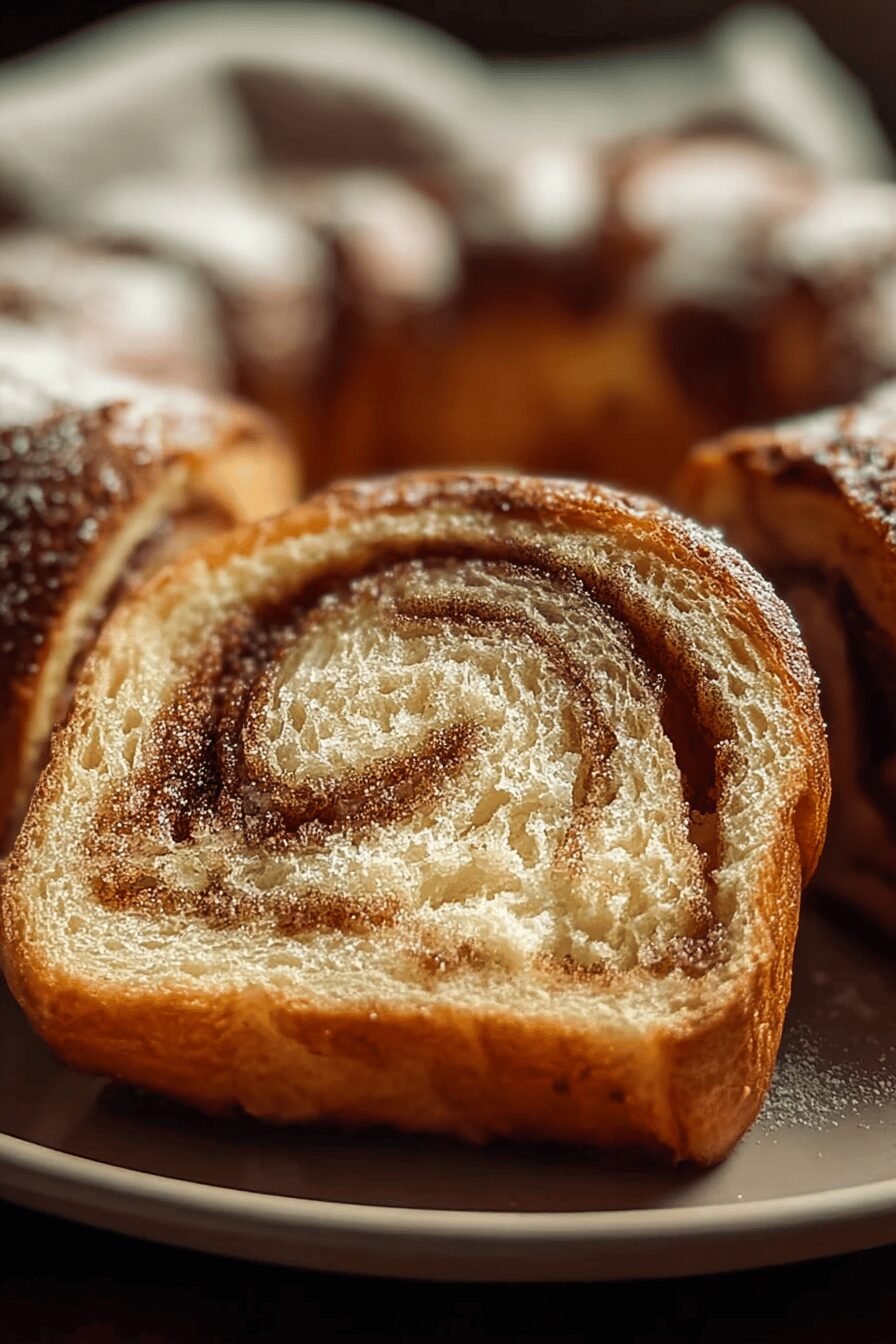 Cinnamon Donut Bread Recipe With Sweet Swirls And Soft Texture 6 Cinnamon Swirl Donut Bread